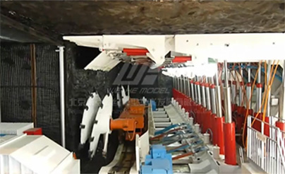 潞（lù）安煤礦集團大型（xíng）全自（zì）動模（mó）擬采煤