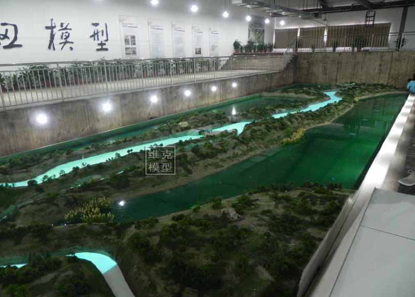 山東濟寧南旺展廳---複（fù）原（yuán）老龍頭